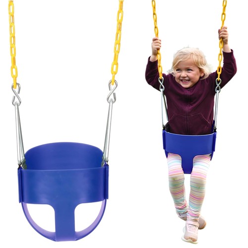 Blue toddler swing - toddler,
