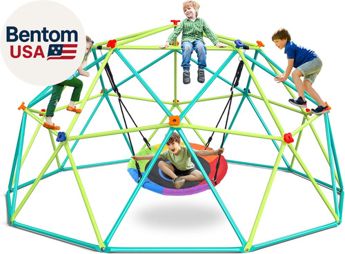 Climbing dome swing set - 10, ft